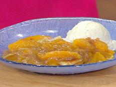 Cooking Channel serves up this Aretha Franklin's Peach Cobbler recipe  plus many other recipes at CookingChannelTV.com