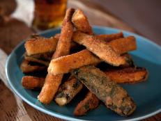 Cooking Channel serves up this Fried Zucchini recipe from Alexandra Guarnaschelli plus many other recipes at CookingChannelTV.com