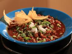 Cooking Channel serves up this Ancho-Chipotle Turkey Chili recipe from Rachael Ray plus many other recipes at CookingChannelTV.com
