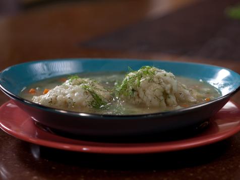 Vegetable and Dumpling Soup
