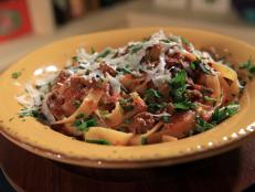 Cooking Channel serves up this Double-Batch Classic Bolognese recipe from Rachael Ray plus many other recipes at CookingChannelTV.com