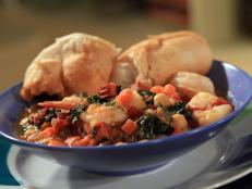 Cooking Channel serves up this Portuguese Fisherman's Shrimp and Chorizo recipe from Rachael Ray plus many other recipes at CookingChannelTV.com