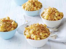 Cooking Channel serves up this Crab Cake Mac N Cheese recipe from Rachael Ray plus many other recipes at CookingChannelTV.com
