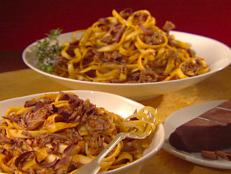 Cooking Channel serves up this Short Ribs with Tagliatelle recipe from Giada De Laurentiis plus many other recipes at CookingChannelTV.com