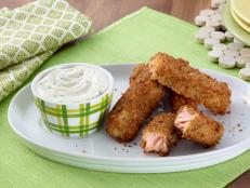 Cooking Channel serves up this Parmesan Fish Sticks recipe from Giada De Laurentiis plus many other recipes at CookingChannelTV.com