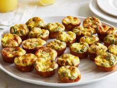 Cooking Channel serves up this Mini Frittatas recipe from Giada De Laurentiis plus many other recipes at CookingChannelTV.com
