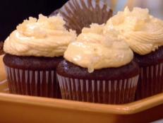 Cooking Channel serves up this Gingerbread Cupcakes with Caramelized Mango Buttercream recipe from Bobby Flay plus many other recipes at CookingChannelTV.com