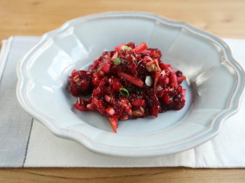 Cranberry Relish with Pears and Walnuts