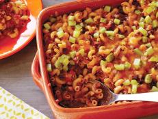 Cooking Channel serves up this Sloppy Joe and Macaroni Casserole recipe from Rachael Ray plus many other recipes at CookingChannelTV.com