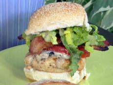Cooking Channel serves up this Chicken Cobb Burger recipe from Bobby Flay plus many other recipes at CookingChannelTV.com
