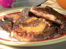 Cooking Channel serves up this Spanish Spice Rubbed Rib-Eye with Sherry Vinegar Steak Sauce recipe from Bobby Flay plus many other recipes at CookingChannelTV.com