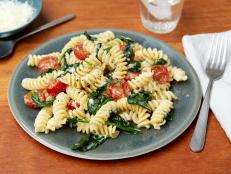 Cooking Channel serves up this Fusilli with Spinach and Asiago Cheese recipe from Giada De Laurentiis plus many other recipes at CookingChannelTV.com