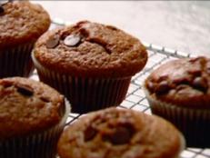Cooking Channel serves up this Chocolate Chocolate-Chip Muffins recipe from Nigella Lawson plus many other recipes at CookingChannelTV.com