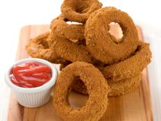 Cooking Channel serves up this Lord of the Onion Rings recipe from Lisa Lillien plus many other recipes at CookingChannelTV.com