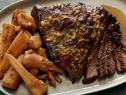 Alexandra Guarnaschelli's Brisket with Parsnips with Leeks and Green Onions