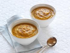 Cooking Channel serves up this Squash Soup recipe from Alton Brown plus many other recipes at CookingChannelTV.com