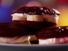 Cooking Channel serves up this Freezy-Cool Banana Whoopie Pies recipe from Lisa Lillien plus many other recipes at CookingChannelTV.com