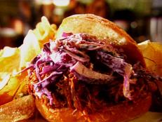 Cooking Channel serves up this Pulled Pork Sandwich recipe from Tyler Florence plus many other recipes at CookingChannelTV.com