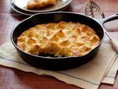 Cooking Channel serves up this Sweet Corn Bread Pudding recipe from Alton Brown plus many other recipes at CookingChannelTV.com