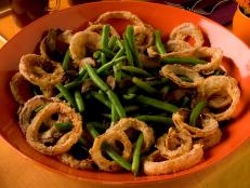 Cooking Channel serves up this Green Bean Casserole recipe from Michael Chiarello plus many other recipes at CookingChannelTV.com