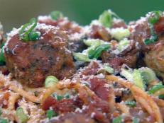Cooking Channel serves up this Meatballs in BBQ Gravy recipe from Michael Chiarello plus many other recipes at CookingChannelTV.com