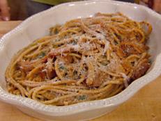 Cooking Channel serves up this Spaghetti all'Amatriciana recipe from Michael Chiarello plus many other recipes at CookingChannelTV.com