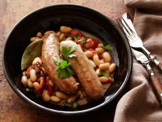 Cooking Channel serves up this Turkey Sausages with Spicy Beans : Sausages with Fagioli All'uccelletta recipe from Debi Mazar and Gabriele Corcos plus many other recipes at CookingChannelTV.com