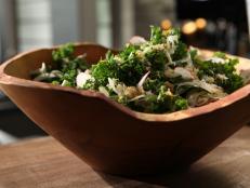 Cooking Channel serves up this Kale "Caesar" Salad recipe from Michael Symon plus many other recipes at CookingChannelTV.com