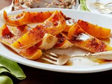 Cooking Channel serves up this Roasted Squash with Brown Butter and Cinnamon recipe from Alexandra Guarnaschelli plus many other recipes at CookingChannelTV.com
