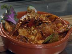 Cooking Channel serves up this Zaruela de Mariscos recipe  plus many other recipes at CookingChannelTV.com