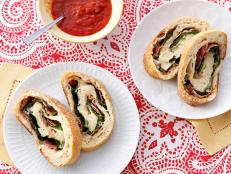 Cooking Channel serves up this Venetian Rolled Pizza recipe from Giada De Laurentiis plus many other recipes at CookingChannelTV.com