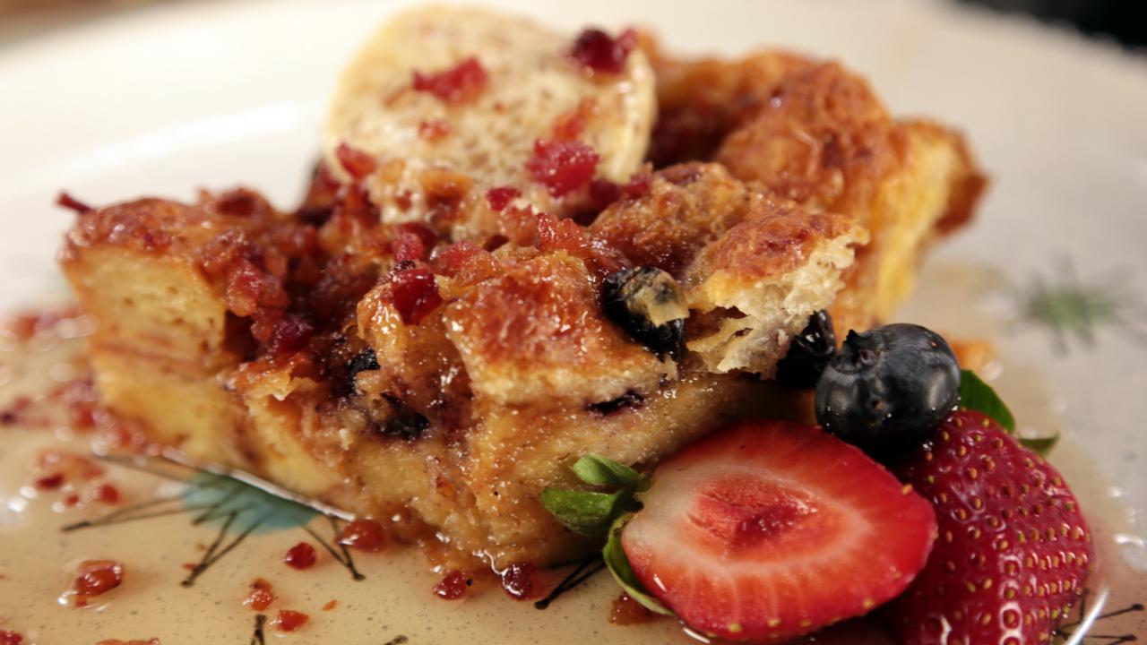 Baked Croissant French Toast