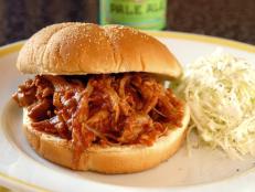 Cooking Channel serves up this Pulled Pork with Carolina-style BBQ Sauce recipe  plus many other recipes at CookingChannelTV.com