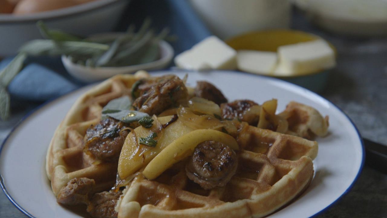 Yeast-Raised Belgian Waffles