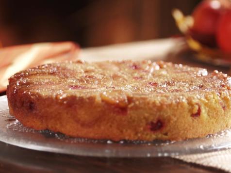 Apple Cranberry Cornmeal Cake
