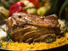 Puerto Rican Pork Pernil, as seen on Cooking Channel's Holiday Feast with Kelis, Special.