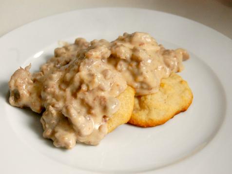 Beat the Wheat: Biscuits and Sausage Gravy