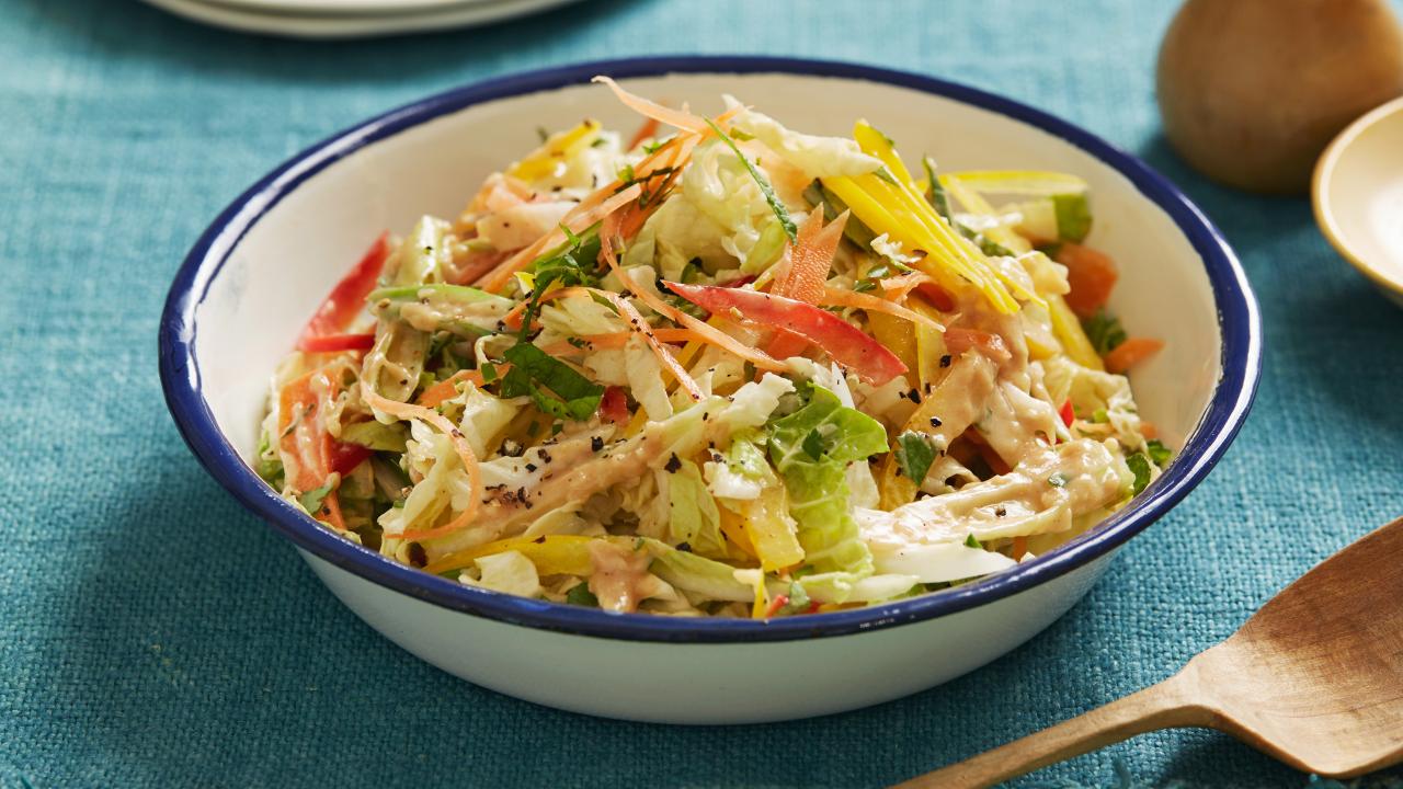 Sweet and Spicy Asian Slaw