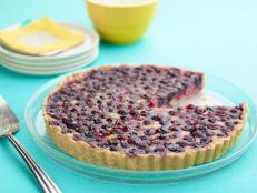 Cooking Channel serves up this Blueberry-Lemon Tart recipe from Tyler Florence plus many other recipes at CookingChannelTV.com