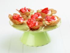 Cooking Channel serves up this Strawberry Tartlets recipe from Alexandra Guarnaschelli plus many other recipes at CookingChannelTV.com