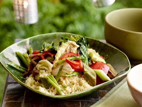 Grilled Asian Vegetable Couscous