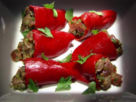 Piquillo Peppers Stuffed with Raw Tuna Salad