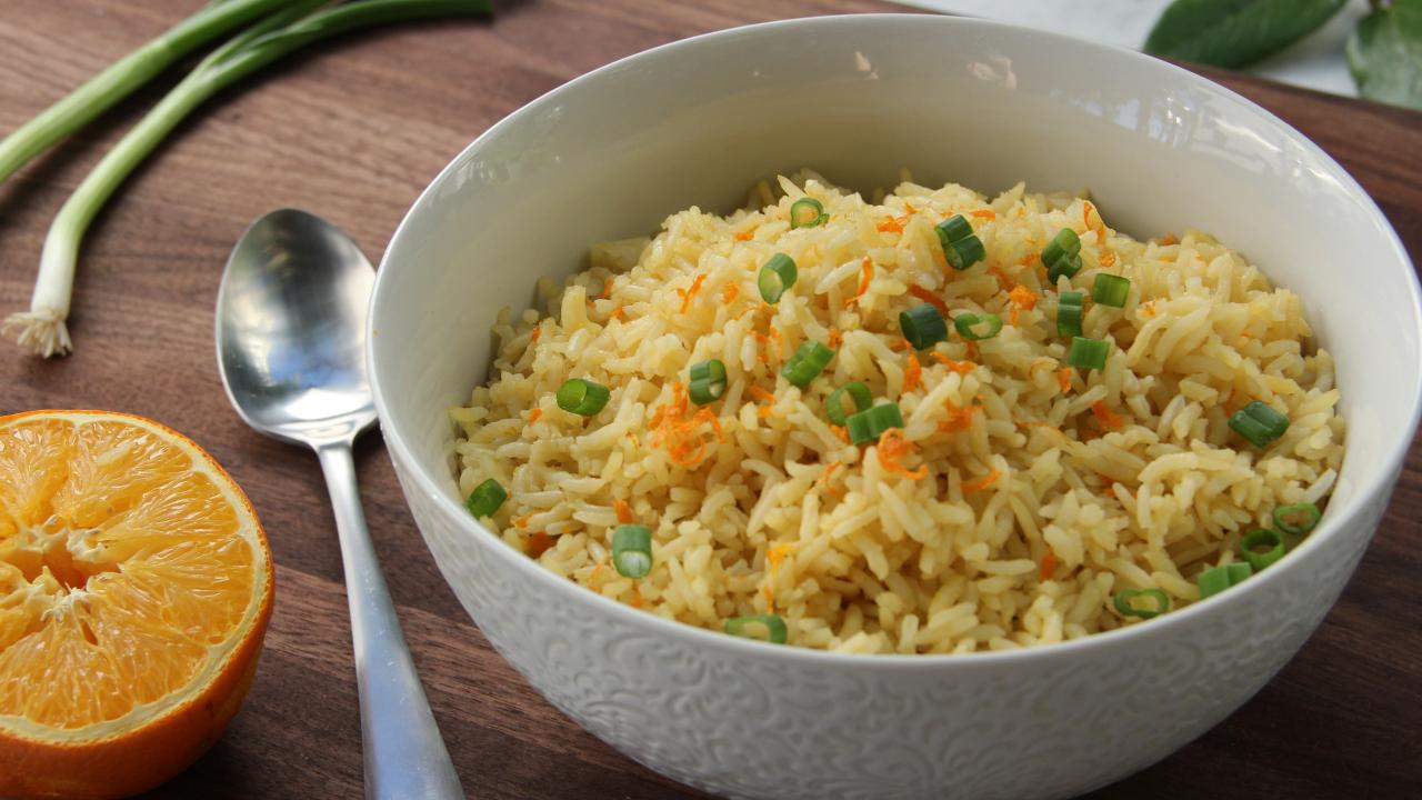Tia's Orange-Flavored Rice