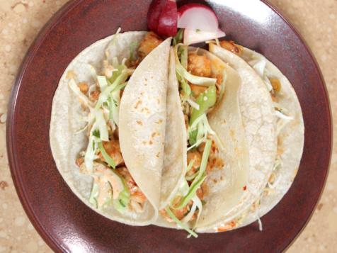 Kung Pao Shrimp Tacos Recipe