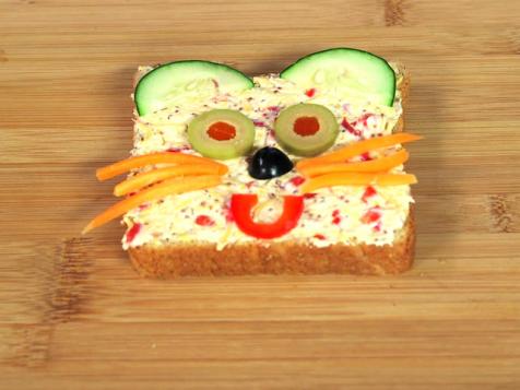 Open-Face Animal Sandwiches
