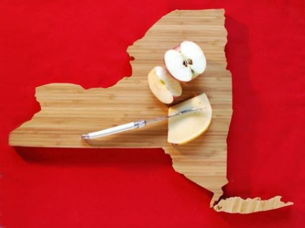 Holiday Gift Guide for Food Lovers -- State Shaped Cutting Boards