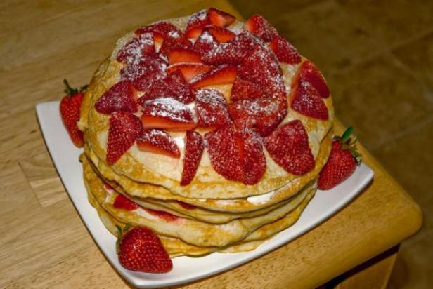 Strawberry Pancakes by Wendy Gonzalez