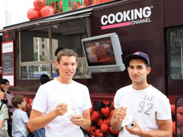 Red Sox fans turned Cooking Channel fans…the free ice cream didn’t hurt.