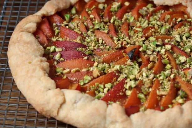 Cardamom Apricot Pistachio Crostata by Faycat, *The Passionfruit*