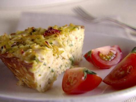 TV Dinner:  Chicken and Orzo Frittata